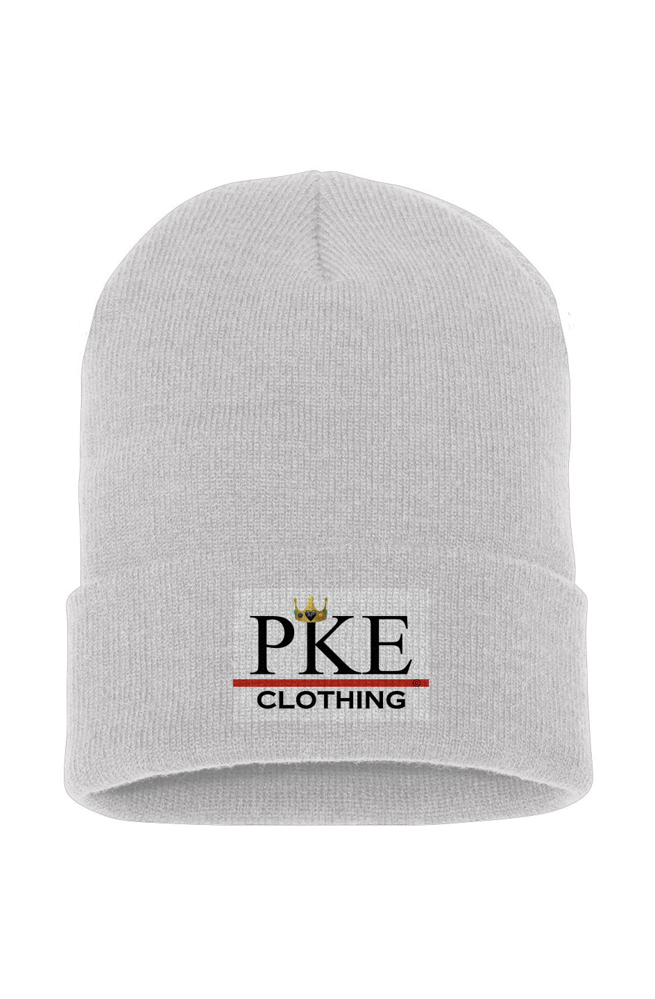 PKE CLOTHING Logo Cuffed Beanie