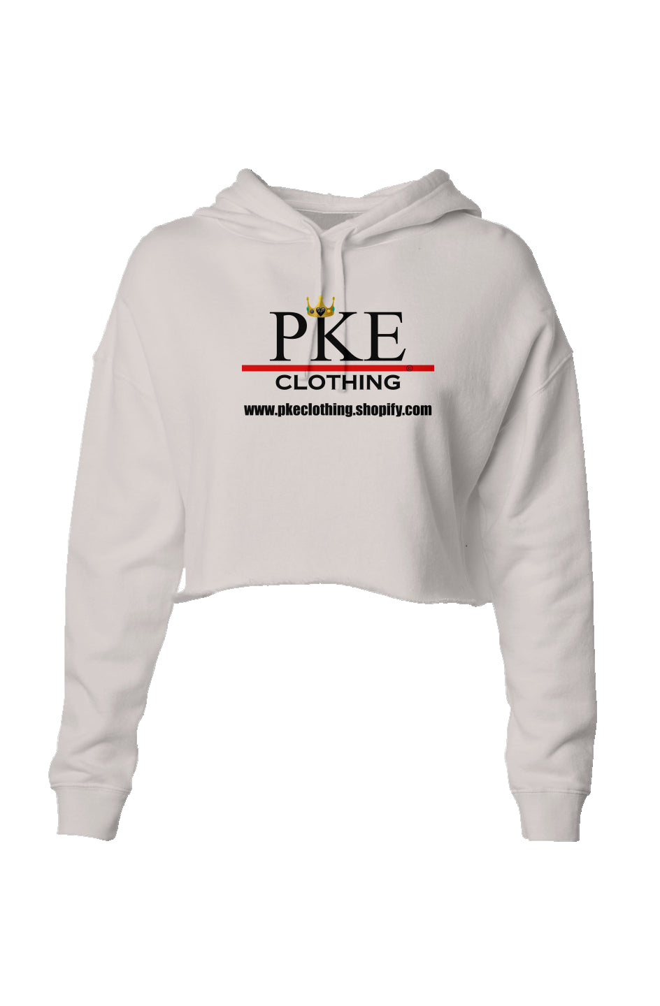 PKE CLOTHING Lightweight Crop Hoodie