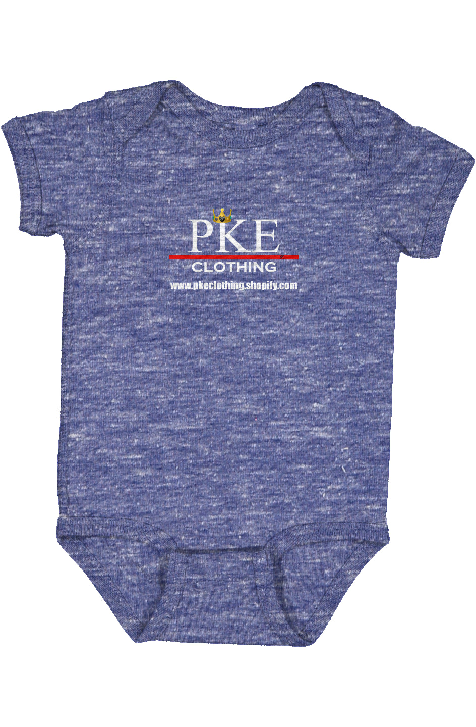 PKE CLOTHING Infant Melange Bodysuit
