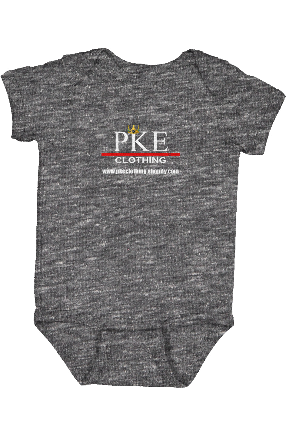 PKE CLOTHING Infant Melange Bodysuit