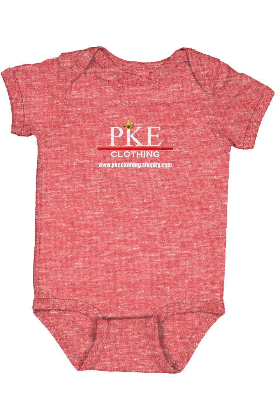 PKE CLOTHING Infant Melange Bodysuit