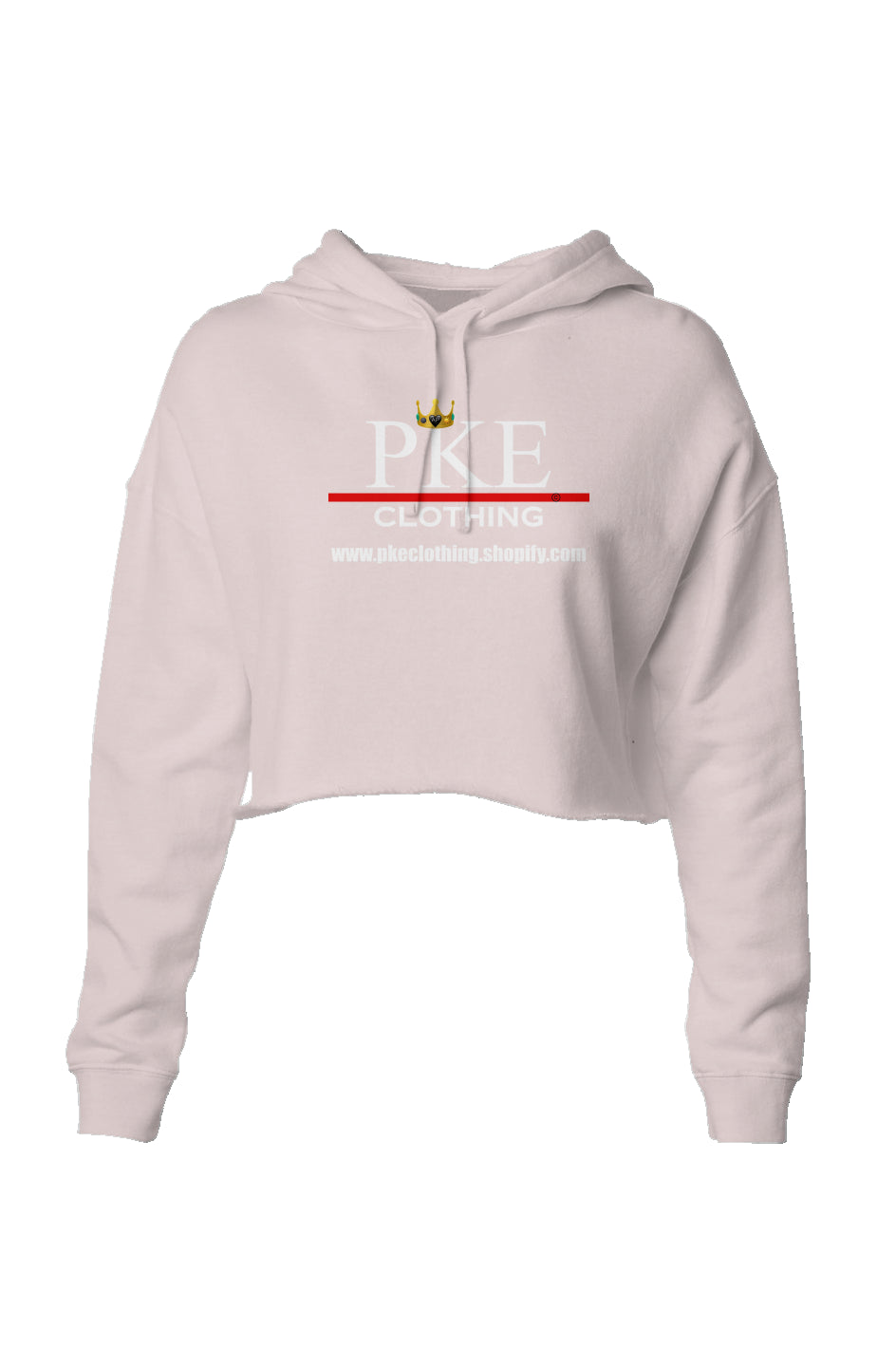 PKE CLOTHING Lightweight Crop Hoodie